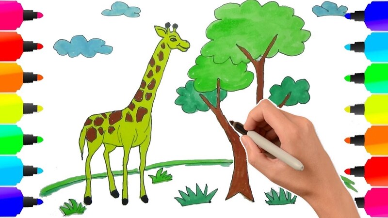 dạy vẽ con vật đơn giản cho bé
